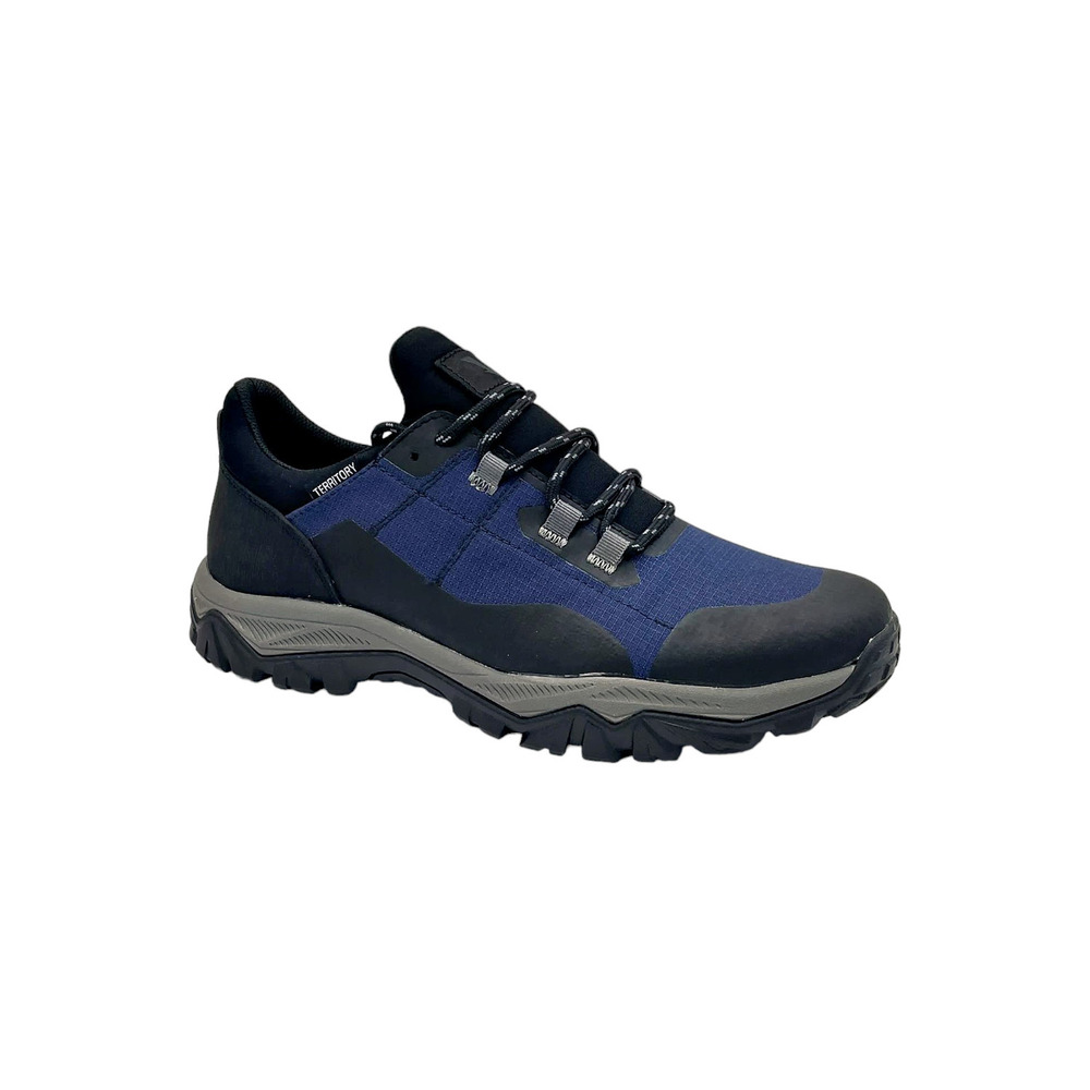 Territory Men's Rainier Casual Trail Sneakers Blue - Medium